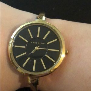 Small faced watch with accessories